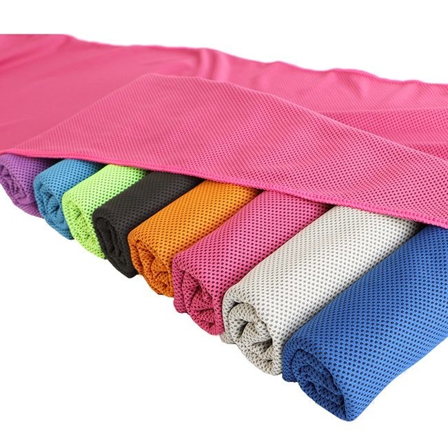 Fitness Ice Cooling 30x100cm Microfiber Gym Towels Custom Logo